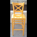 Çapraz Bar Sandalyesi - Sarı